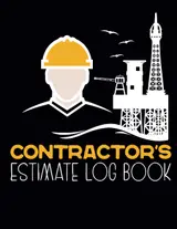 capítulo por capítulo baixar Contractor's Estimate Log Book: Job Estimate Quote Record Book With Client Contact Log & Dot Diagram Sheets For Taking Measurements & Inspection Notes Log book to record client details