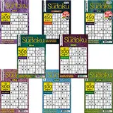 Kit com 8 Livros Sudoku 8