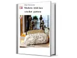 Bag crochet pattern- irish crochet . (Modern Irish Crochet Lace Pattern) (English Edition)
