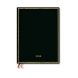 capítulo por capítulo baixar Paperblanks | 2026 Black Edition | Old Leather Collection | 12-Month Planner Flexis | Ultra | Day-at-a-Time | Elastic Band | 432 Pg | 80 GSM