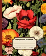 capítulo por capítulo baixar Oriental Poppy Plants Composition Notebook: Wide Ruled: Great for School Supplies, Home and Office