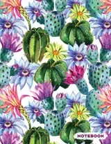 Notebook: Cactus Lined Journal, Composition Notebook, Ruled Lines