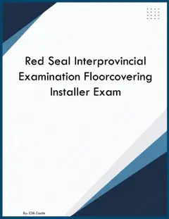 Red Seal Interprovincial Examination Floorcovering Installer Exam baixar